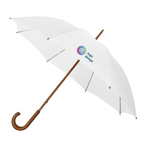Umbrella with wooden handle - Image 1